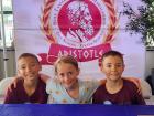 Young volunteers at the Big Greek Food Fest of Niles