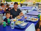 Participants enjoying the Big Greek Food Fest of Niles