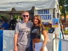 Participants enjoying the Big Greek Food Fest of Niles