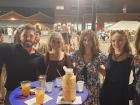 Family enjoying the Big Greek Food Fest of Niles