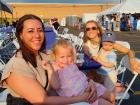 Participants enjoying the Big Greek Food Fest of Niles