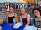 Participants enjoying the Big Greek Food Fest of Niles
