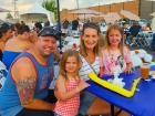 Participants enjoying the Big Greek Food Fest of Niles