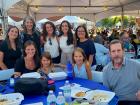Family enjoying the Big Greek Food Fest of Niles