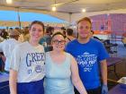 Hard working volunteers at the Big Greek Food Fest of Niles
