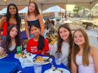 Participants enjoying the Big Greek Food Fest of Niles