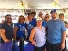 Hard working volunteers at the Big Greek Food Fest of Niles