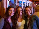 Happy participants at Bella Cain Live Music show - Niko's Red Mill Tavern in Woodstock