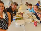 Participants enjoying St Demetrios Greek Fest in Elmhust