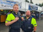 Police officers St Demetrios Greek Fest in Elmhurst