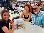 Participants enjoying St Demetrios Greek Fest in Elmhust