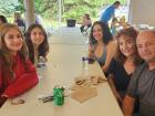 Participants enjoying St Demetrios Greek Fest in Elmhust
