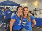 Hard working volunteers at St Demetrios Greek Fest in Elmhurst