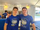 Hard working volunteers at St Demetrios Greek Fest in Elmhurst