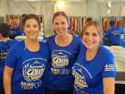 Hard working volunteers at St Demetrios Greek Fest in Elmhurst
