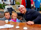 Participants enjoying St Nectarios Greek Fest in Palatine