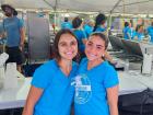 Hard working volunteers at St Nectarios Greek Fest in Palatine