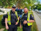 Police officers at the St. Nectarios Greek Fest in Palatine