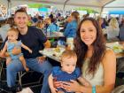 Participants enjoying St Nectarios Greek Fest in Palatine