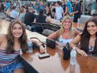 Friends enjoying the St. Nectarios Greek Fest in Palatine