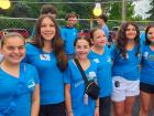 Hard working volunteers at St Nectarios Greek Fest in Palatine