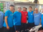 Hard working volunteers at St Nectarios Greek Fest in Palatine