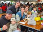 Participants enjoying St Nectarios Greek Fest in Palatine