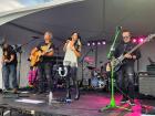 The band 'Oh Yes' playing St Nectarios Greek Fest in Palatine