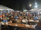 Happy participants at St. Nectarios Greek Fest in Palatine