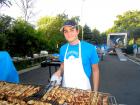 Hard working volunteer - St. Nectarios Greekfest, Palatine