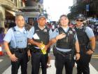 Chicago officers safeguarding Taste of Greektown in Chicago