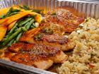 Broiled Salmon Family Package at Johnny's Kitchen & Tap in Glenview