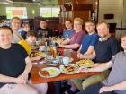 Friends enjoying breakfast at Maple Butter Cafe in Plainfield