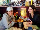Friends enjoying lunch at Rose Garden Cafe in Elk Grove Village 