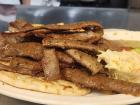 The famous Gyros at Tasty Waffle Restaurant in Romeoville