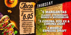 Taco Thursday at Brick City Tavern Mount Prospect