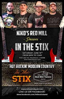  In The Stix Band Live at Niko's Red Mill Tavern - Woodstock