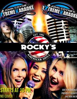 Karaoke Thursdays at Rocky's American Grill - Prospect Heights