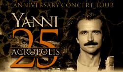 Yanni Live at Chicago Theater for Live at the Acropolis 25th Anniversary
