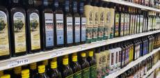 Nice selection of Extra-Virgin Olive Oil at 95th Produce Market in Hickory Hills