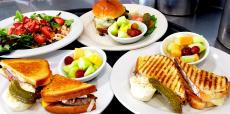 Assorted lunch items at Bentley's Pancake House & Restaurant Wood Dale