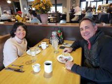 Couple enjoying lunch at Butterfield's Pancake House & Restaurant in Oakbrook Terrace