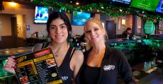 Friendly servers at Chaser's Sports Bar & Grill in Schiller Park