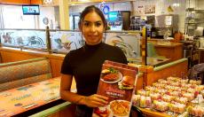 Friendly server at Christy's Restauarant in Wood Dale