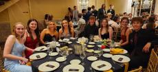 Students enjoying school dance at Cotillion Banquets in Palatine