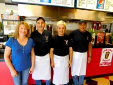 The friendly and efficient staff at Craving Gyros in Lake Zurich