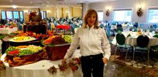 Thanksgiving Buffet staff at D'Andrea Banquets & Conference Center Crystal Lake