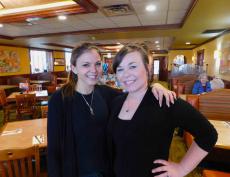 Friendly staff at Downers Delight Pancake House & Restaurant in Downers Grove