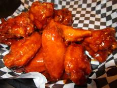 Spicy hot wings at Draft Picks Sports Bar in Naperville