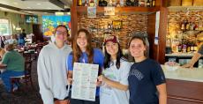 Friends enjoying lunch at Maple Butter Cafe in Plainfield